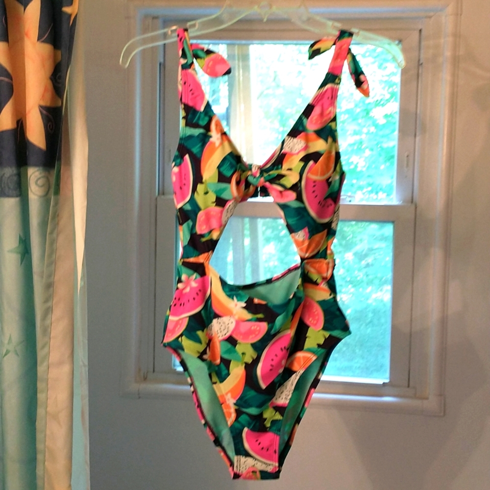 Arizona High-waisted One Piece Bathing Suit Tropical swim suit beach wear Bikini - Picture 3 of 17